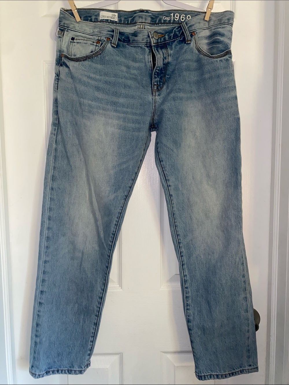 GAP Women's Light Blue Boyfriend Jeans